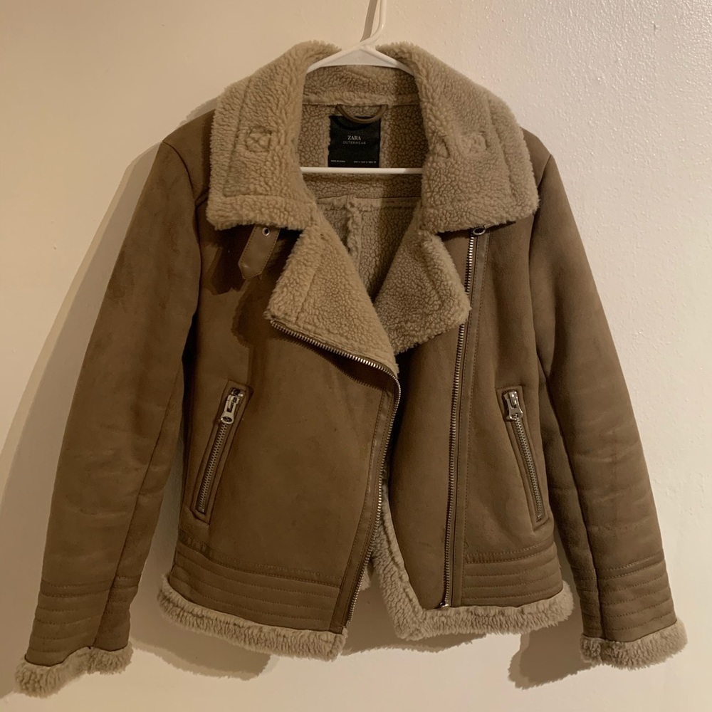 Zara Sherpa jacket